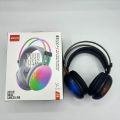 PG580 Bluetooth Headset Wireless Headset Long Standby Endurance RGB Luminous Card FM Bluetooth Headset. 