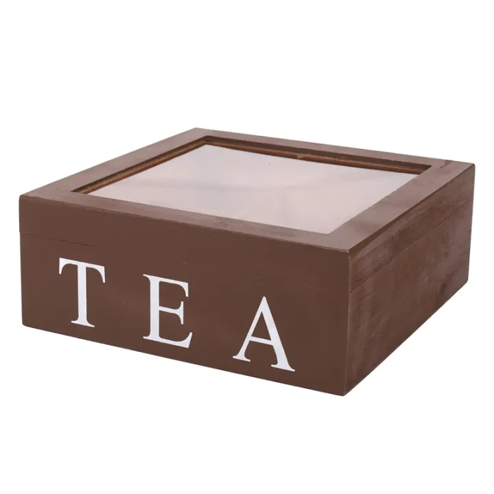 Wooden%209%20Grids%20Tea%20Box%20Tea%20Bags%20Container%20Storage%20Box%20Square%20Gift%20Box%20Case%20Transparent%20Top%20Lid%20Jewelry%20Storage%20Box%20-%20Image%206