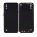 Samsung Galaxy A01 - ( Polycarbonate Plastic ) Casing / Back Shell / Back Panel / Battery Cover / Back Door / Back Replacement Part with Button.