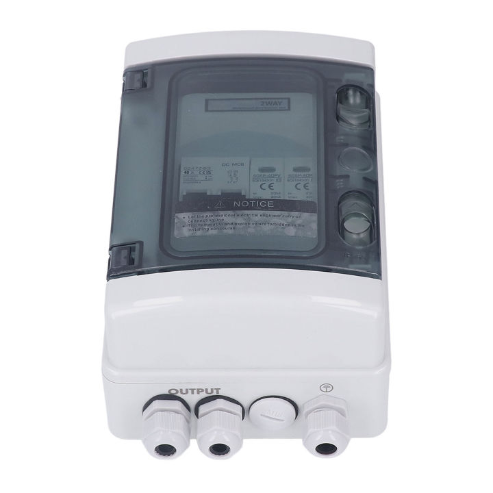 PV Combiner Box IP65 Protection Photovoltaic Solar Disconnect Switch W
