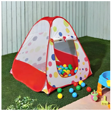 Baby Tent Play House for Kids With 50 pcs plastic balls