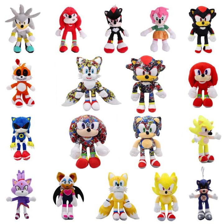 Spot wholesale new super sonic plush toy tarsnak hedgehog doll