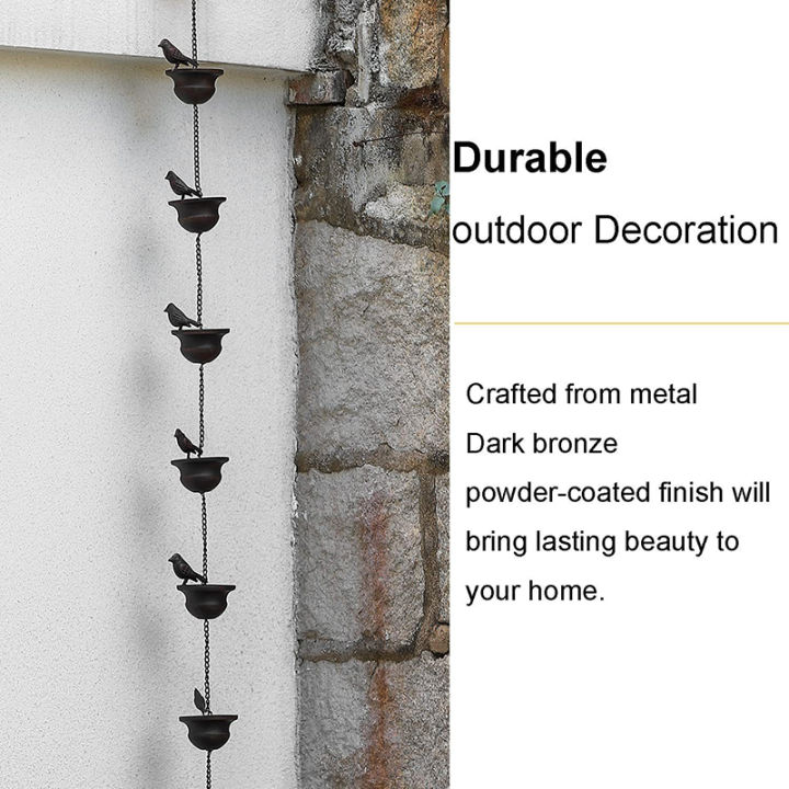 Rain%20Chains%20For%20Gutters%20Mobile%20Birds%20On%20Cups%20Rain%20Chimes%20Divert%20Water%20Away%20With%20Attached%20Hanger%20Dark%20Bronze%20Home%20D%C3%A9cor%20Stunning%20Cologo%20-%20Image%206