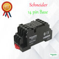 3 Pieces Schneider relay socket base 14 pin. 