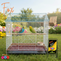 Code- 6057 - House Shape Bird Color Full metal wire cage for Foldable Pet Carrier/House  bird cage,bird accessories,bird food,bird toys,bird nest,bird harness,bird cage big size,bird feeder,bird house,bird cage decoration,bird cage big size steel,cage sm. 