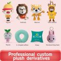 High Quality Professional Make Your Own Custom Plush Toy Character Plushie Custom Dolls Stuffed Animals.