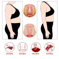 Hot Sweat Waist Slimming Fine-Tuning Zipper Belt Body Shaping Machine Weight Loss Exercise Belt Large Size Black XL.