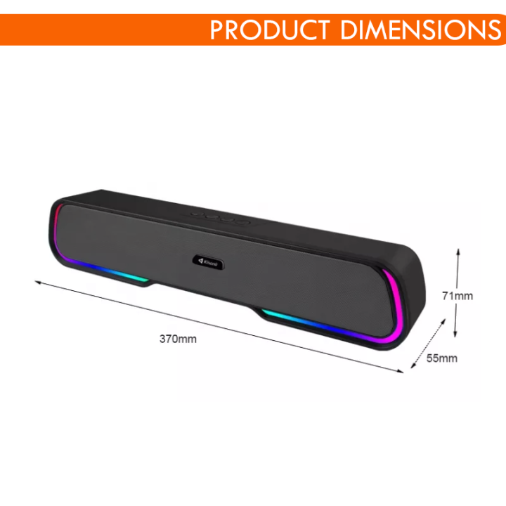 Soundbar%20With%20RGB%20Lighting%20KISONLI%20LED913%20Gaming%20Design%20Bluetooth%20Sound%20Bar%20Speaker%20With%20AUX%20USB%20Speaker%20For%20PC%20Laptop%20Computer%20Gaming%20PC%20Sound%20Box%20-%20Image%207
