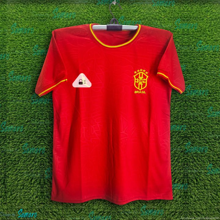 Brazil Jersey 2026/2027 Thai Premium Football Jersey For Men - Half Sleeve t-shirt - Brazil Jersey 2026/2027
