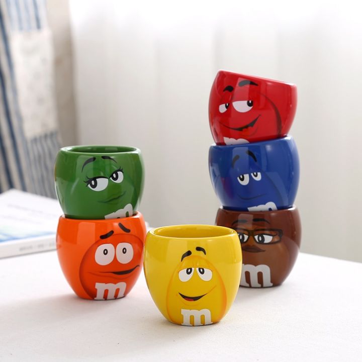 1%20Piece%20M&M's%20Coffee%20Mugs%20Ceramic%20Tea%20Cups%20Cute%20Expression%20Cartoon%20Creative%20Drinkware%20Coffeeware%20-%20Image%203