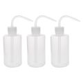 3X 500Ml 90 Degree Angle Tip Oil Liquid Holder Squeeze Bottle Clear White. 