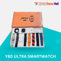 Y80 Ultra Smart Watch 8+1 Strap Touch Screen. 