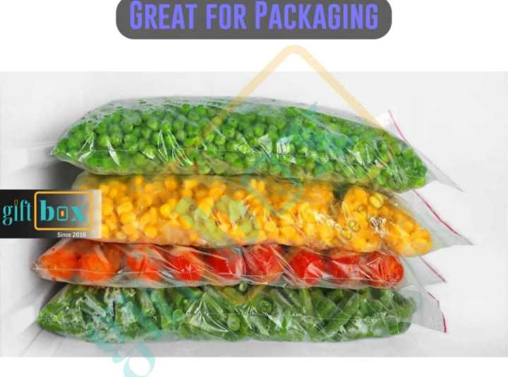 6"X8"%20Inch%20Pack%20of%20100%20Pcs%20Clear%20Zipper%20Poly%20Bag%20/%20Zip%20Lock%20Bag.%20-%20Image%203