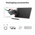 XPPen Deco M Digital Graphic Tablet Drawing Tablet Pen Tablet X3-Smart-Chip Stylus Support Windows Mac Android Chrome OS/ Linux.