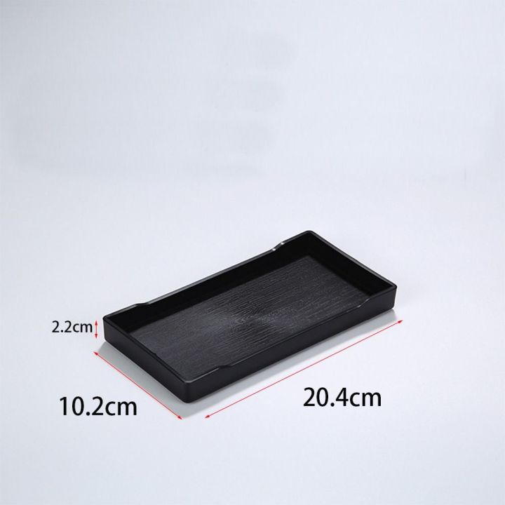 1%20Pcs%20Easy%20To%20Use%20Black%20Large%20Plastic%20Tray%20Rectangle%20Multi-Purpose%20Decorative%20Tray%20Plastic%20Bed%20Table%20Tray%20Kitchen%20-%20Image%202