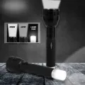 Long Range High Power Led Torch Light With Battery Charging Indicator - Illuminate Your Path With This Powerful Torch Light. 
