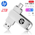 2TB OTG metal pendrive 1TB 512GB 256GB 128GB 64GB 32GB 16GB type-c usb dual pendrive OTG USB Flash Drive pendrive type c Andrio high speed. 