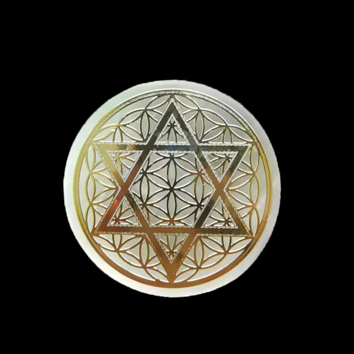 6CM%20Natural%20Crystal%20Selenite%20Slice%20Slab%20White%20Gypsum%207%20Chakras%20Flower%20of%20Life%20Charging%20Plate%20Yoga%20Meditation%20Fengshui%20Healing%20-%20Image%202