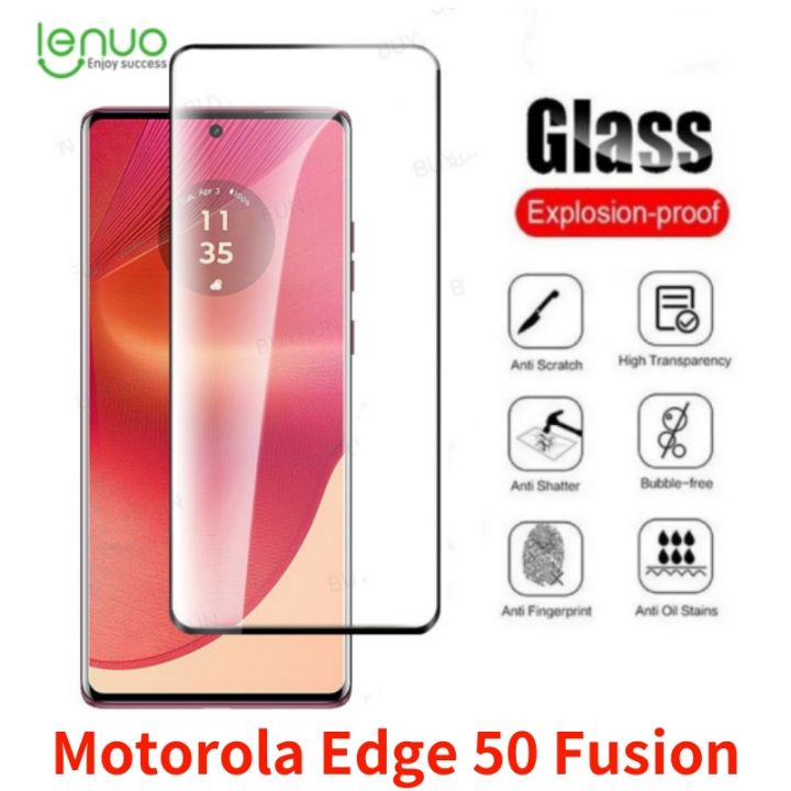 Lenuo%20for%20Motorola%20Edge%2050%20Fusion%20Tempered%20Glass%20Screen%20Protector%20-%20Image%202