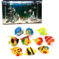 05 Pcs Artificial Lifelike Plastic Moving Floating Fish for aquarium Toys Baby Bath Toy for Fish Tank Aquarium Decoration. 