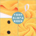 Manyu embroidery small daisy coral velvet dry hair cap wholesale female soft strong absorbent toe shower cap dry hair towel.