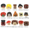 【happy one】Blocks Ryu Zangief Honda Dhalsim Ken Guile Blanka Figures Bricks For Children Toys KF8008. 