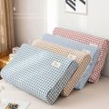 Home Textile Cotton Latex Pillows Case Solid Color 50*30cm/60*40cm Pillow Cover Soft Comfortable Sleeping Pillowcase Pillow.