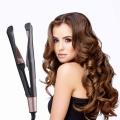 2 In 1 Professional Hair Straightener Spiral Wave Curler Flat Curling Iron Crimp Straightening Tools Hair Styling  Design. 