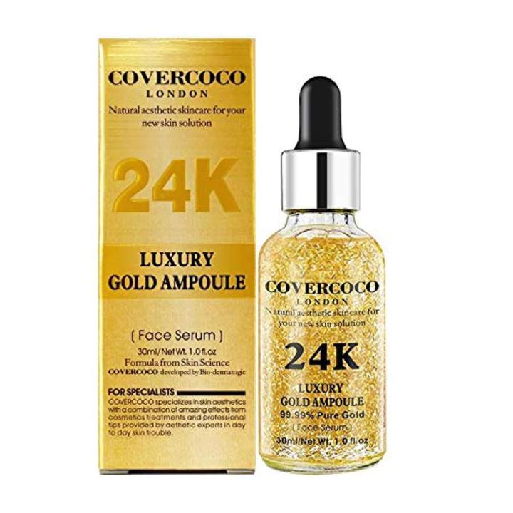Covercoco 24K Luxury Gold Ampoule Face Serum 30ml