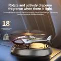 Solar Powered Rotation Helicopter Solar Aromatherapy Car Air Freshener Alloy+ABS Wooden Fragrance Auto Aroma Diffuser. 