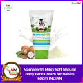 Mamaearth Milky Soft Natural Baby Face Cream for Babies 60gm INDIAN. 