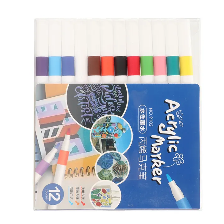 Acrylic%20Paint%20Markers,%20Acrylic%20Pens%20Waterproof%20Quick%20Dry%20Round%20Barrel%20for%20Wood%20-%20Image%206