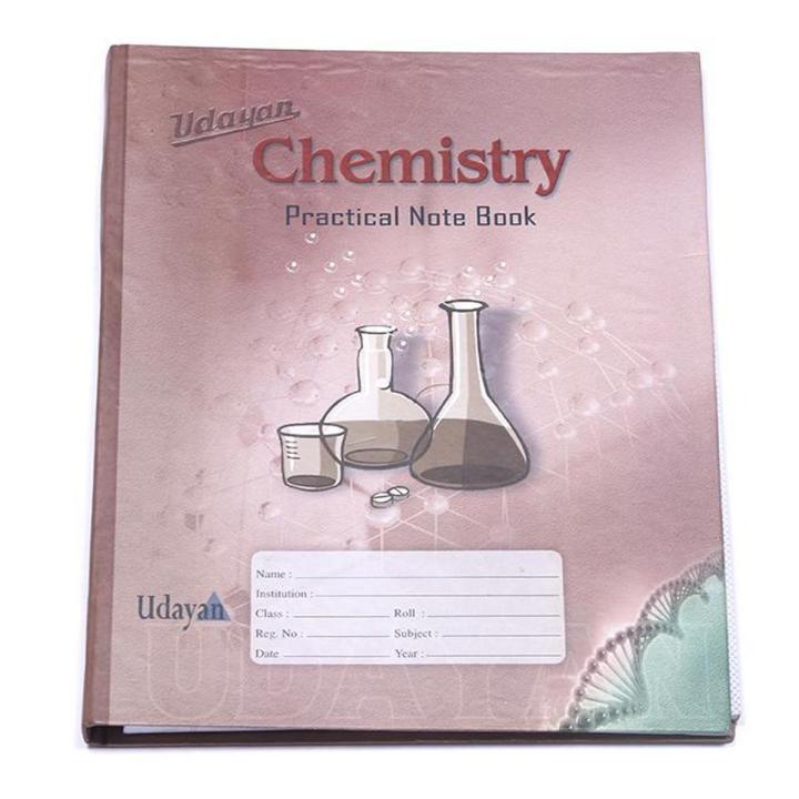 Chemistry Practical Note Book