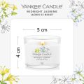 YANKEE CANDLE FILLED VOTIVE MIDNIGHT JASMINE 37G. 