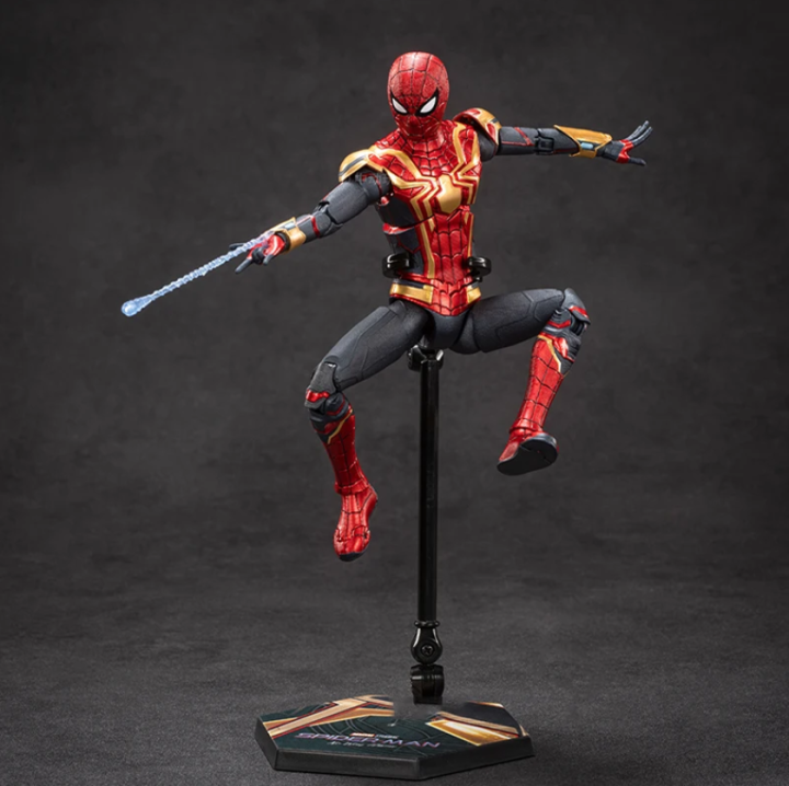 ZD Toy Marvel Spiderman No Way Home Action Figures Toy All Joints Movable 7 Inch Exquisite Collection Model Gift 1/10 Scale Licensed