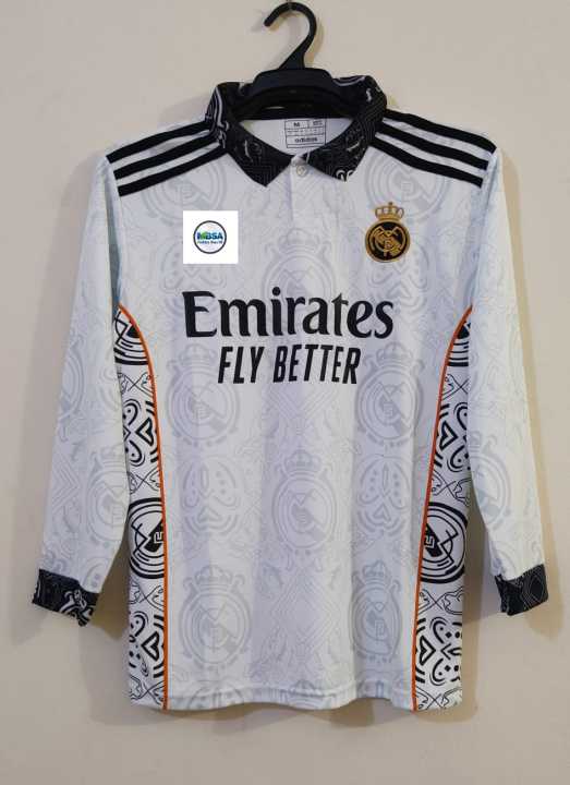 Real Madrid Champion Team Full Sleeve 2023-24 Football Jersey-EMBROIDERY design and Premium Quality Jersey-MBSA