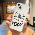 Friends TV Show Door Phone Cover For iPhone 15 Pro Max 11 12 13 Pro Max XR XS Max 7 8 Plus 14 Pro Max Clear Soft Silicone Case.