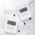 ۞IN STOCK Digital Timer Clock Magnetic Cooking Countdown Alarm 24 Hours with LCD Screen Mute Mode for Studying Sports Office Classroom Library. 