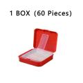 Ayans 60Pcs/Box Double Sided Stickers Tape Transparent Non-marking Strong Adhesion Tapes Easy To Cut High-adhesive Double Faced Tapes. 