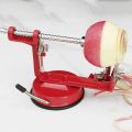 3 In 1 Fruit Peeler Machine Hand Crank Fruit Slicer Corer Apple Skin Cutter Peeling Tool Sharp Fruit Peel Remover Kitchen Gadget.