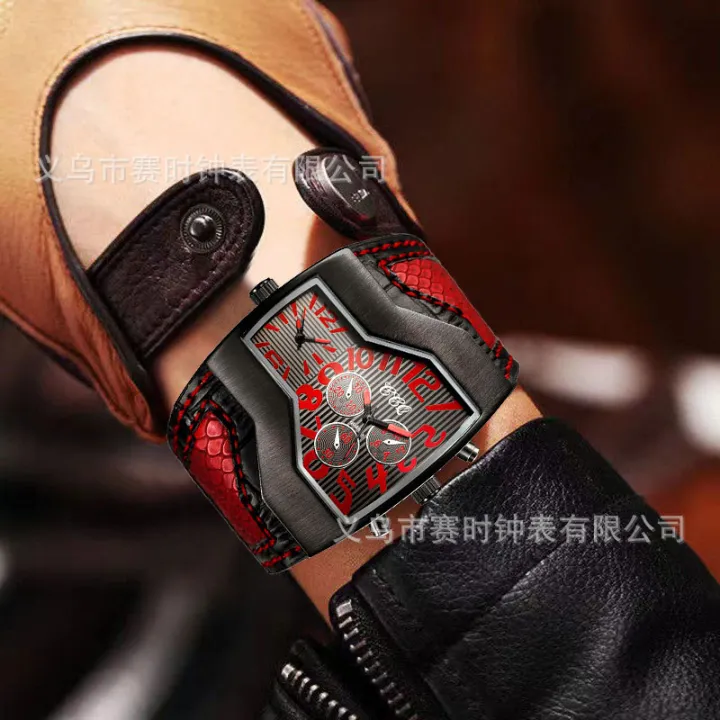 Foreign%20Trade%20Business%20Large%20Dial%20Men's%20Watch%20Personalized%20Double%20Time%20Zone%20Belt%20Digital%20Quartz%20Watch%20Three-Eye%20Six-Pin%20Wristwatch%20-%20Image%202