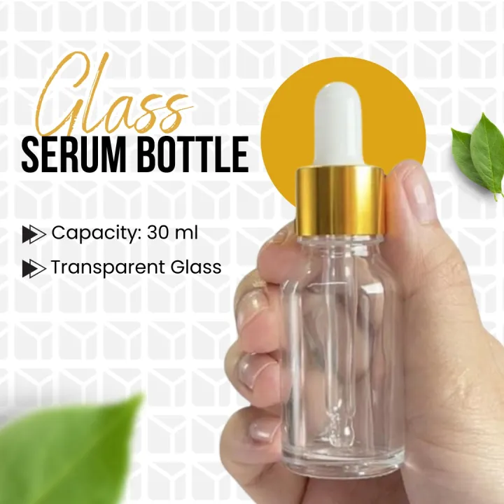 30ml%20Clear%20Transparent%20Glass%20Dropper%20Bottle%20with%20Golden%20White%20Cap%20-%20Perfect%20for%20Essential%20Oils,%20Face%20&%20Beauty%20Serums%20-%20Image%204