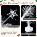 1/3Pcs Colorful LED Fiber Optic Nightlight Children Festival Gift Holiday Decoration Night Light-up Toy LED Tree Lamp Light.