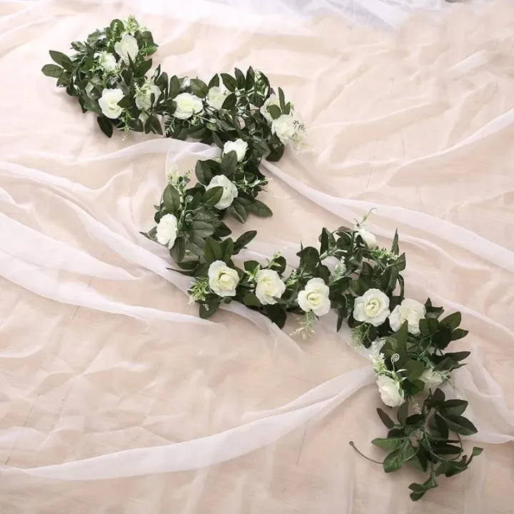Vine%20Hanging%20Silk%20Artificial%20Rose%20Flowers%20for%20Wall%20Christmas%20Rattan%20Plants%20Leaves%20Garland%20Romantic%20Wedding%20Home%20Decoration%20-%20Image%202