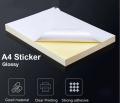Glossy Self-Adhesive Sticker Label Paper for Inkjet & Laser Printer | A4 Size | 50/100 Sheets.