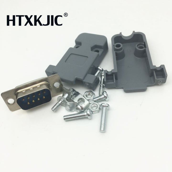 10Set%20RS232%20serial%20port%20connector%20DB9%20Male%20socket%20Plug%20connector%209%20Pin%20copper%20RS232%20COM%20adapter%20with%20Plastic%20Case%20DIY%20-%20Image%203