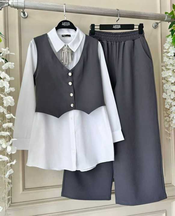 Western Dress summer fashion Stylist Koti Tops and pant Collection Cherry Georgette Dress for Girls