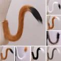 Cosplay Tail Soft Fuzzy Plush Cat Tail for Cosplay Performance Club Dance Party Costume Prop with Metal Pin Fixing Vibrant Colors for Soft Cosplay Tail. 