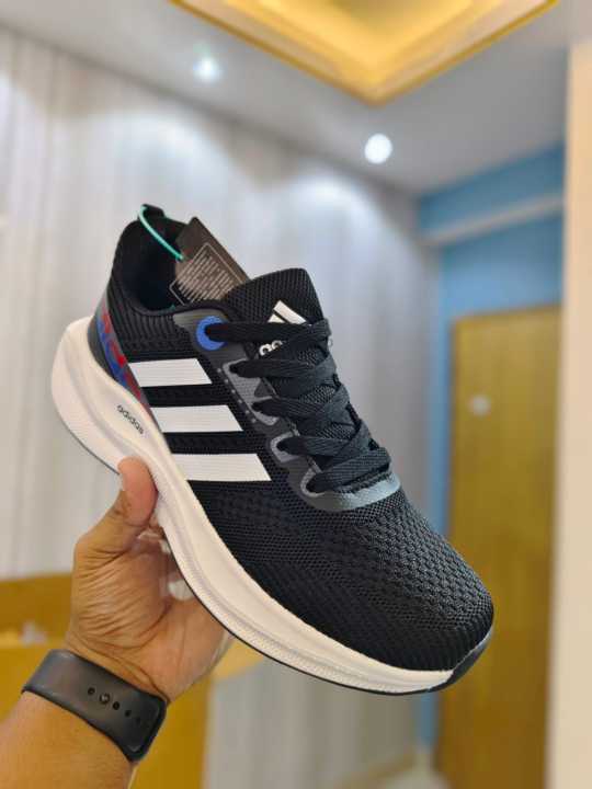 Adidas Men's Performance Sports Sneakers Breathable Mesh Running Shoes New