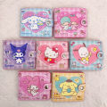 Cute Cartoon Anime Printing Purse Short Wallet Folded Leather Wallet For Women Girls Fashion Card Holders Money Change Pouch Cherry Super Store. 